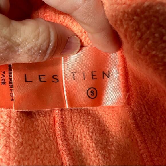 LES TIEN Heavyweight Yacht Shorts Washed Cantaloupe in Size Small - Picture 3 of 5